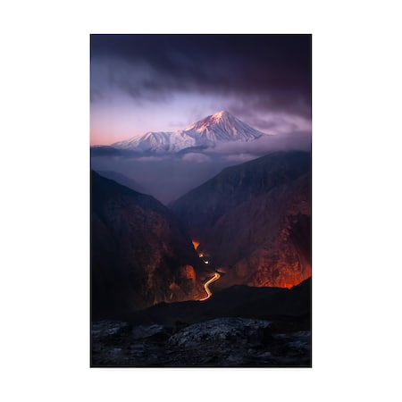 Hosein Babaei 'Damavand' Canvas Art,12x19